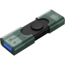 Флеш-накопитель KINGSTON 256 Gb USB-A + USB-C 3.2 Gen 1 DataTraveler DuoG2 DTDEG2/256GB