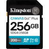 Карта памяти KINGSTON 256GB SDXC CANVAS GO PLUS GEN4 200MB/s C10 UHS-I U3 V30 SDG4/256GB