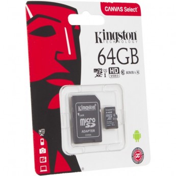 Карта памяти KINGSTON 64GB SDCS-64GB