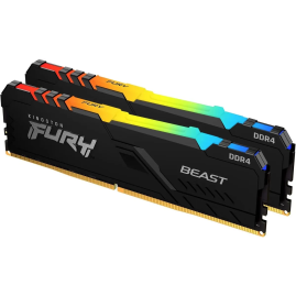 Оперативная память 16Gb DDR4 3200MHz KINGSTON FURY BEAST RGB (KF432C16BB2AK2/16) (2x8Gb KIT) Оперативная память 16Gb DDR4 3200MHz KINGSTON FURY BEAST RGB (KF432C16BB2AK2/16) (2x8Gb KIT)