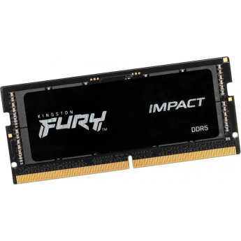 Память оперативная KINGSTON 16GB 6400MT/s DDR5 CL38 SODIMM FURY IMPACT XMP