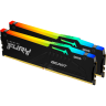 Память оперативная KINGSTON 32GB 6000MT/s DDR5 CL30 DIMM (Kit of 2) FURY Beast RGB EXPO KF560C30BBEAK2-32