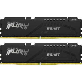 Память оперативная KINGSTON FURY BEAST BLACK XMP 32GB 6000MT/s CL30 DDR5 DIMM